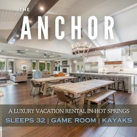 Stunning Luxury Lakefront Lodge! 8 BRs! Sleeps 32!, hotel in Hot Springs