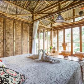 Romantic Cabana with View on Finca La Luisa