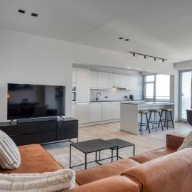 Portview penthouse verdieping8 met parking 6Pers, hotel in Blankenberge