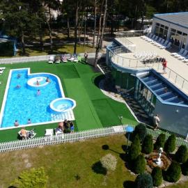 Alga Activ, hotel Mrzeżynóban