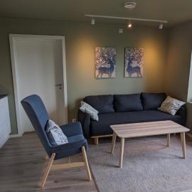 New and fresh apartment, free parking and ocean view, hotel em Trondheim