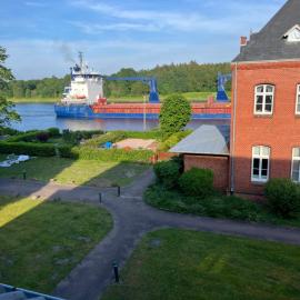 Lotsenstation am Nord Ostsee Kanal, hotel a Schülp