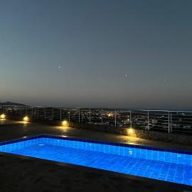 Villa Eleftheria with heated pool
