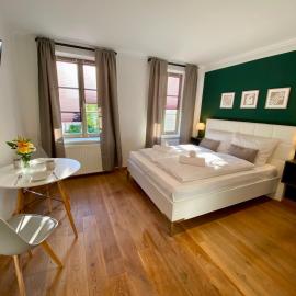 Apartments am Markt, viešbutis mieste Angermiundė