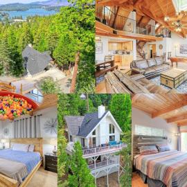 Kid's Paradise! Ball Pit 2 Lofts Lakeview 5 bd, 3ba、レイク・アローヘッドのホテル