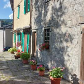Casa tipica montanara, hotel i Pievepelago