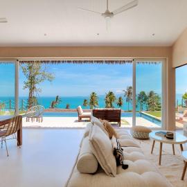 Tropical Seaview Villa with Pool