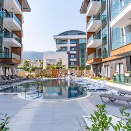 Silence Garden Suite bir yatak odalı daire, hotel en Alanya