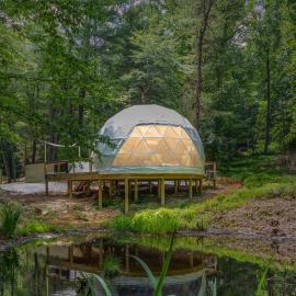Zen Dome - Romantic Retreat, Wifi & AC, Hot Tub, National Park 8 Min, hotel sa Luray