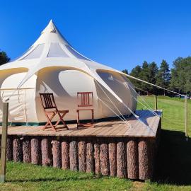 Glamping - Tent , Tält Zelt-Lodge Vindelälven, hotel a Blattniksele