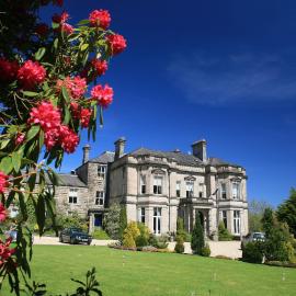 Tre-Ysgawen Hall & Spa، فندق في لانجيفني