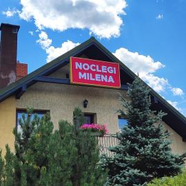 Milena -Noclegi, hotel in Pożrzadło