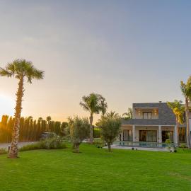 Villa Marrakech vue atlas