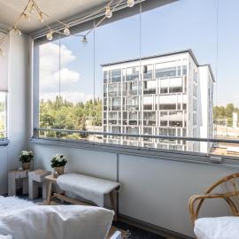 Modern apartment with sauna and free parking, hotelli Kuopiossa
