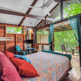 Sloth Romantic Treehouse with plunge pool, hotel in Talamanca