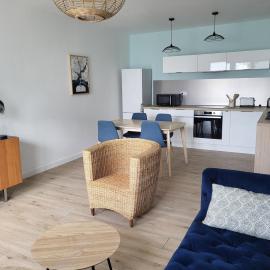 Plein pied de la petite mer، فندق في Riantec