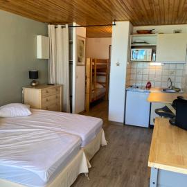 Studio cabine vue mer saint pierre la mer