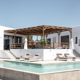 CasaCarma V, privates XL-Pool, Boho-Design, Hotel in Lachania