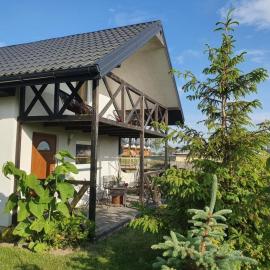 Białe Domki Będzinko tylko 1800m od Morza Sauna Gorąca Balia