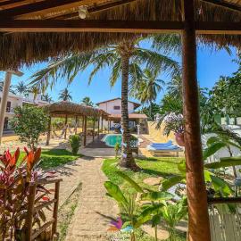 Pousada Curva dos Ventos-Próximo à praia com café da manhã em Icaraí de Amontada, hotel a Icaraí