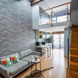 Loft 1 BR with with unique and splendid design, La astoria 3, Appartment, Dist 2, hotel i Ho Chi Minh City