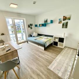 Carefree Mikroapartment inkl. Balkon + Tiefgarage