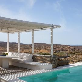 Lea Villas Mykonos، فندق في Merchia Beach