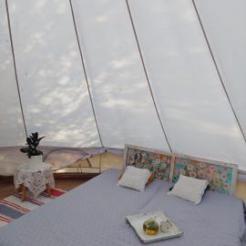 Glamping Belltent in Salacgriva, viešbutis Salacgryvoje