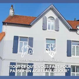Appartement 5 pers, à 200 m de la plage de Wimereux - Chalet Valentine, hotel v destinaci Wimereux