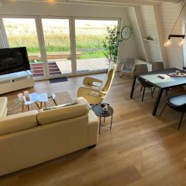 Murmel 6 - E-Ladebox, Wallbox, Wlan, 2xWC, 2 Fahrräder, Panoramablick, hotel i Friedrichsschleuse