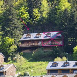 Chalet montagne Pyrénées, hotel di Ustou