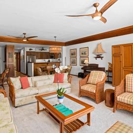 1br Ocean View Condo at Poipu Kapili，科洛阿的飯店