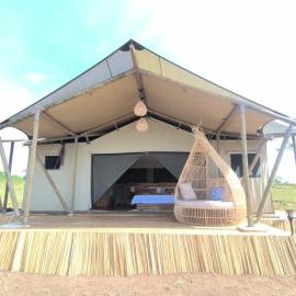 Malaika Mara River Luxury Camp, hotelli kohteessa Mugumu