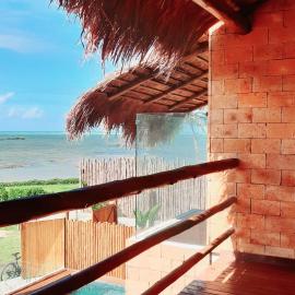 Casa piscina privativa e vista-mar - Milagres