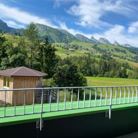 Rietidylle mit atemberaubendem Blick auf die Churfirsten, viešbutis mieste Vildhausas