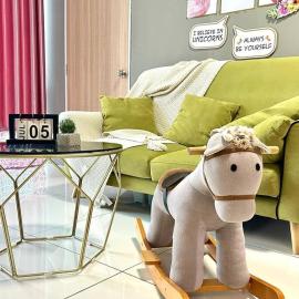 Unicorn Fairy Theme 2BR Airport Suite# Straits Intl# Pantai Hospt
