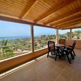 Porto Heli Panoramic sea side view