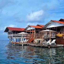 Cabañas sobre el mar en San Blas Narasgandub., Hotel in Nusatupo