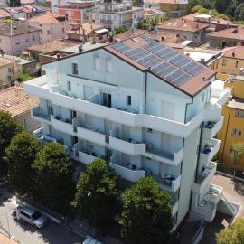 Lugano Residence, hotell i Rimini