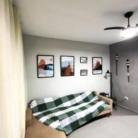 Casa Ubatubana I, em Praia do Sapê - Ar condicionado, garagem, cozinha completa e Wi-Fi