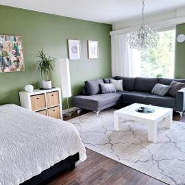 Upea kaksio keskustasta 51m2, Wifi, hotel in Lappeenranta