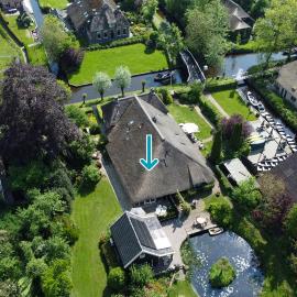 OV592- 2P apartment in the heart of Giethoorn