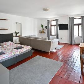 Apartmán U Špinarů, hotel u gradu Trešt