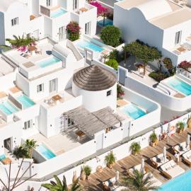 Nikki Beach Resort & Spa Santorini, хотел в Камари