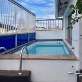 Cobertura Exclusiva em Copacabana com Piscina, Jacuzzi e Churrasqueira Ao Lado do Copacabana Palace