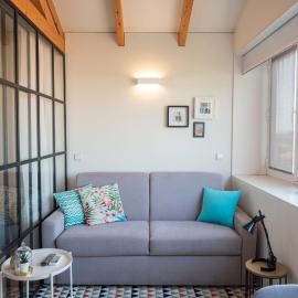 Panoramic luxury apartment w AC Downtown and Metro