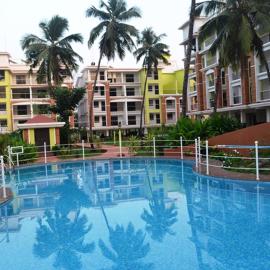 Premium Luxury -1BHK at Candolim Beach with Free Wifi and Pool