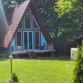 Cabana Vanatorilor A Frame Blue, hotell sihtkohas Văliug