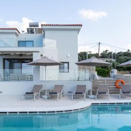 Athel Panoramic view Villas Stavros, hotel i Rethimno