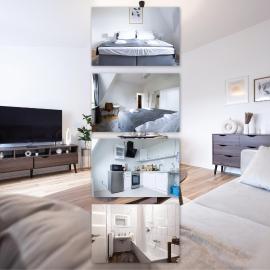 Business Design Apartment - Workspace & Kitchen - Messe DUS, hotel v destinaci Duisburg